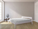 Topper Trapuntato Imbottito con Elastici Silver Bianco Varie Misure