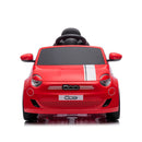 Macchina Elettrica per Bambini Licenza Ufficiale  Fiat 500 10,8V Rosso      