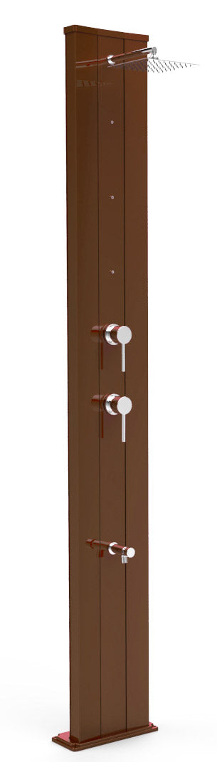 prezzo Doccia Solare da Giardino 40L Miscelatore Nebulizzatore e Lavapiedi Arkema Dada S Oro Van Gogh