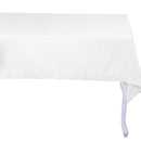 Tovaglia Rettangolare 140x180 cm in Cotone 180 GSM Juliette Bianco