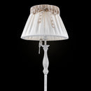 Lampada da terra Elegant in Metallo Bird Bianco Antique
