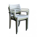 Poltrona Eveline 58,5x55,2x84 cm  in Polipropilene Verde