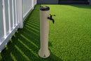 Fontana da Giardino Rubinetto con Attacchi Rapidi Sined Tritone Tortora