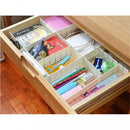 Set 3 Divisori Organizer 50x435mm Componibili per Cassetti in Plastica Verde