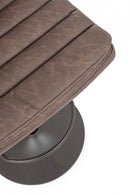 Set 2 Sgabelli Bar 41x50x94,5/115,5h cm Connor Marrone Vintage