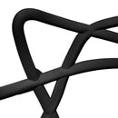 Set 4 Sedie 55x54x82 cm in Polipropilene Sveva Nere