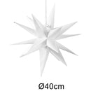 Stella Luminosa di Natale da Soffitto Ø40 cm LED RGB con App e Telecomando in PVC Multicolore      