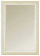 Specchio rett. decoro pizzo cm 41,5x61,5x2