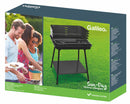 Barbecue a Carbone Carbonella Rettangolare 58x38 cm Soriani Sun-day Nero