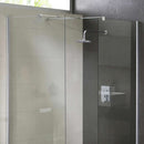 Box Doccia Angolare Parete In Cristallo Trasparente 8mm H198 Fosterberg Gar In Corner Varie Misure