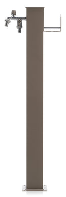 Fontana da Giardino con Doppio Rubinetto Belfer 42/QRR Tortora