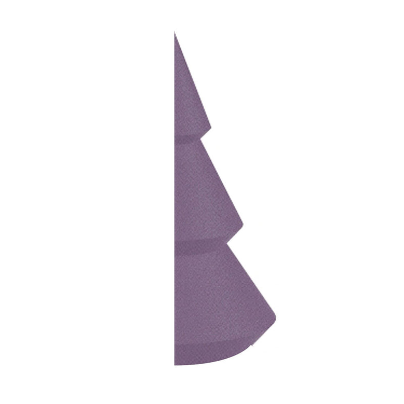 Lampada Albero di Natale da Parete Interno/Esterno H49cm Arkema P105 Viola