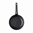 Padella Ø24 cm Antiaderente Induzione in Alluminio Effetto Pietra Moneta Yes (Zeus 2.0)