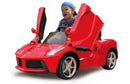 Macchina Elettrica per Bambini 12V con Licenza Ferrari la Rossa
