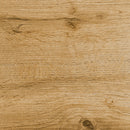 Tavolo Allungabile 120-204x80x74 cm Niket Quercia Natura Gambe Antracite