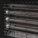 Stufa a Gas Gpl Ventilata da Interno con Ifrarossi e Alogena 4,2 kW Nera