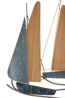 Panello Dark Regata 132x3,8x76,8 cm in Ferro