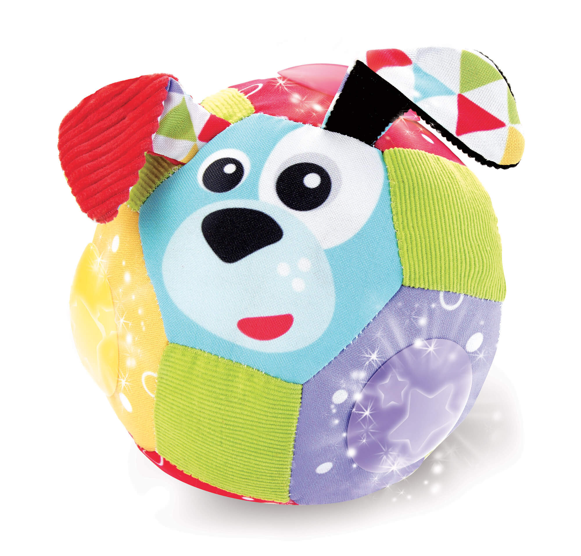 Balle en peluche...