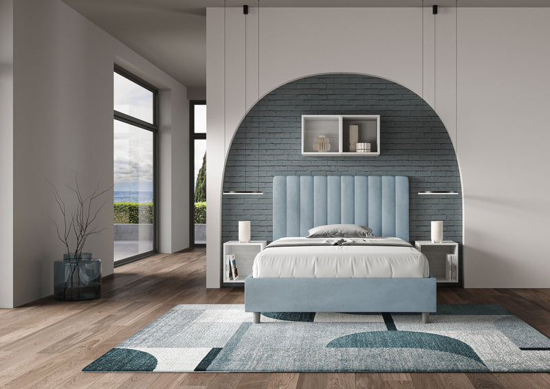 Letto 1 Piazza e Mezzo Agueda Azzurro Varie Misure