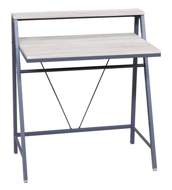 Bureau 80x60x75 cm en Métal et Motti Newark Gris Aggloméré prezzo