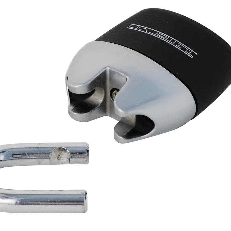 Kit Antifurto Lucchetto e Catena 150 cm in Acciaio per Moto Scooter T.J. Marvin Z018 Nero