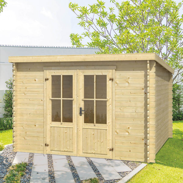 online Abris de jardin pour outils 310x310 cm en bois Alina