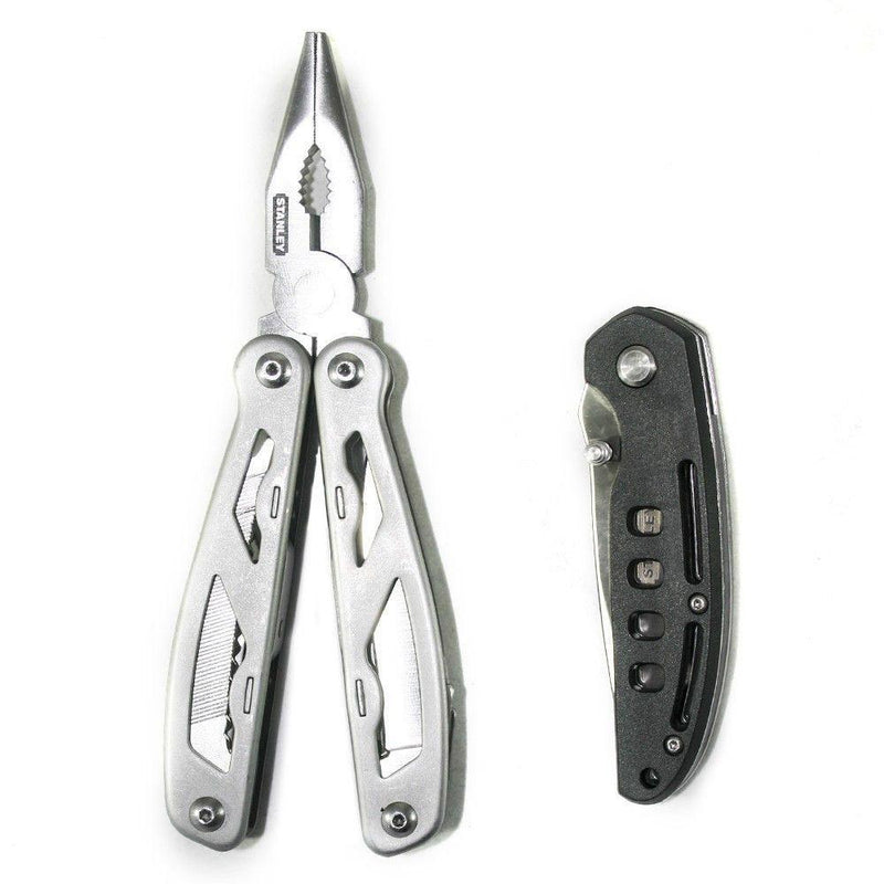 Kit Set Coltello + Pinza Multiuso 12 Funzioni Stanley