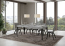 Tavolo Allungabile 140/244x90x77 cm Paxon Premium Cemento