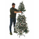 Albero di Natale Artificiale H180 cm 500 Rami Sestriere Verde