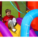 Castello Giostra Gonfiabile Draghetto con Pompa Inclusa Happy Hop