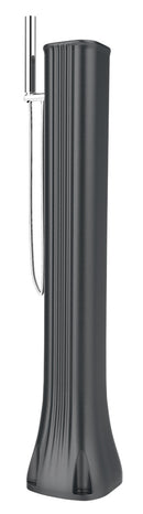 Doccia Solare da Giardino 23L Miscelatore e Doccetta Mobile Arkema Happy Go Grigio Antracite
