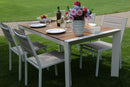 Tavolo da Giardino in Polywood 160x90H77cm Adila Noce