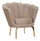 Fauteuil 83x76x78 cm en tissu rembourré