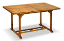 Tavolo Allungabile da Giardino 150/200x100x74 cm in Legno