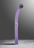 Doccia Solare da Esterno Giardino 30L Miscelatore Arkema Spring Fascia Inox Viola