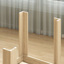 Tavolo Allungabile da Pranzo 140-180x80x75 cm per 6-8 Persone in MDF Color Legno  