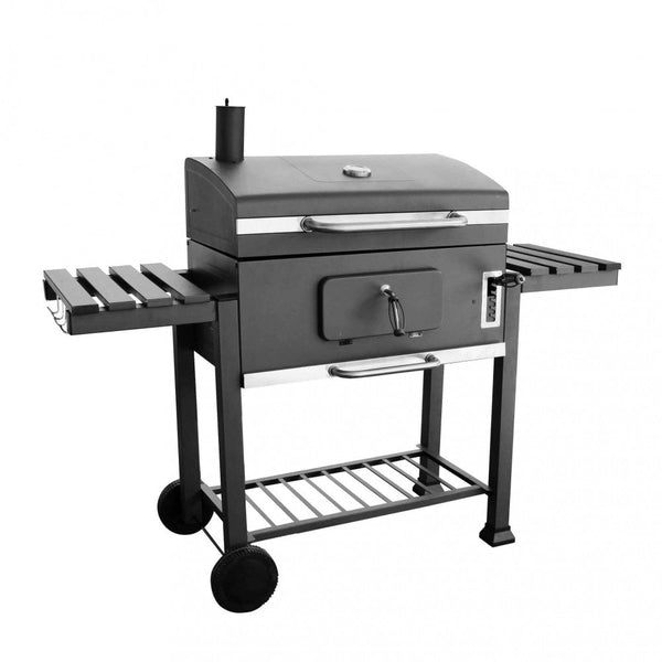 sconto Barbecue à Charbon 160x65x107,5 h cm en Métal Noir