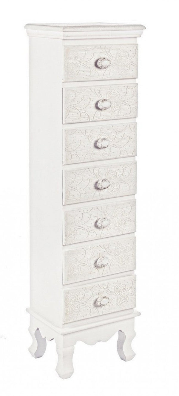prezzo Cassettiera 7 Cassetti Clorine in Legno Seconda Scelta