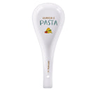 Poggiamestolo Pasta 26,5x10x3 cm in New Bone China VdE Tivoli 1996 Le Travisate Bianco