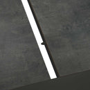 Tavolo Allungabile da Giardino 200/300,5x104xh76 cm in Alluminio Riverside Antracite