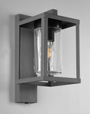 Applique da Esterno Attacco E27 in Alluminio Pressofuso Antracite