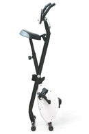 Cyclette Manuale Pieghevole 100Kg Kooper Simmy Bianca