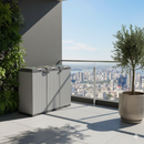 Pattumiera 3 Ante 102x38x87 cm Raccolta Differenziata con Portasacco 80 Litri