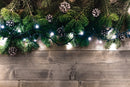 Luci di Natale 300 LED 11,96m Bianco da Esterno-Interno Soriani