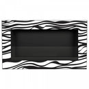 Camino a Bioetanolo da Parete 64,8x37,4 cm Flig Washington Zebrato