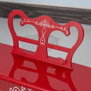 Mini Pianoforte Giocattolo per Bambini 25 Tasti in ABS  Rosso