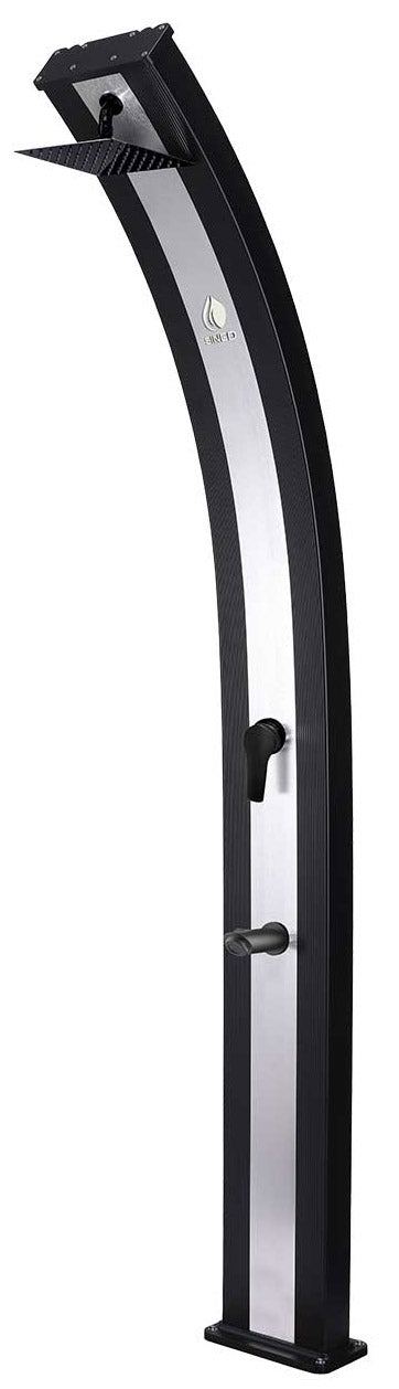 Douche Solaire de Jardin 40L Sined Ella Noir Mitigeur et Lave pieds acquista