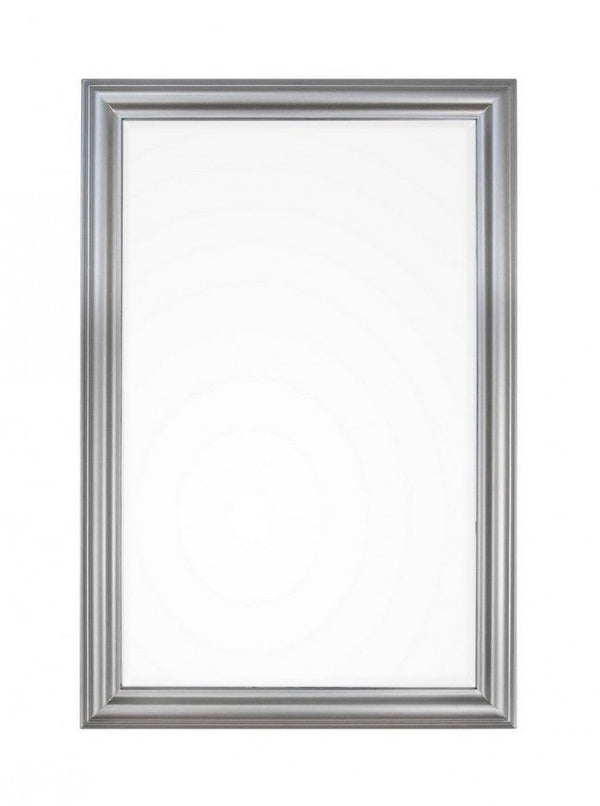 sconto Miroir Sanzio avec cadre argenté 60x90 en bois