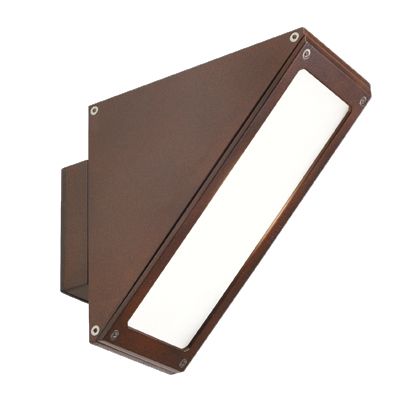 Applique Haute Couleur Corten pour l'Extérieur Ligne Three Livos sconto