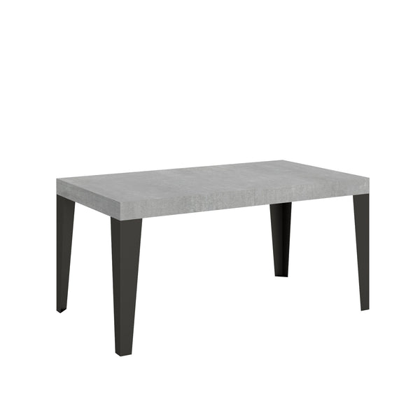acquista Tavolo Allungabile 160-264x90x77 cm Flame Cemento